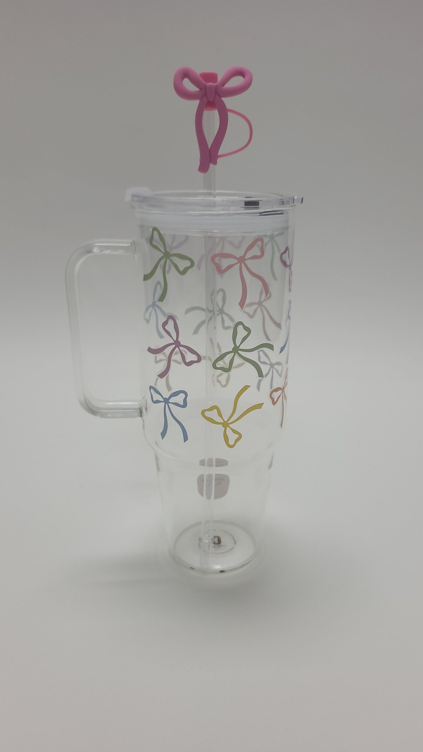 Glass Cup 40 Oz | Bowknot