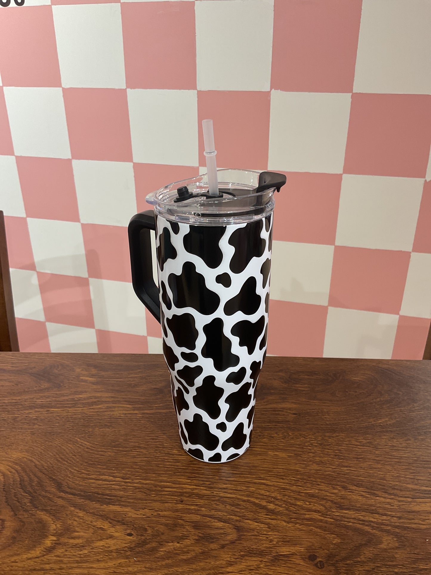 TUMBLER 40OZ / COW PRINT
