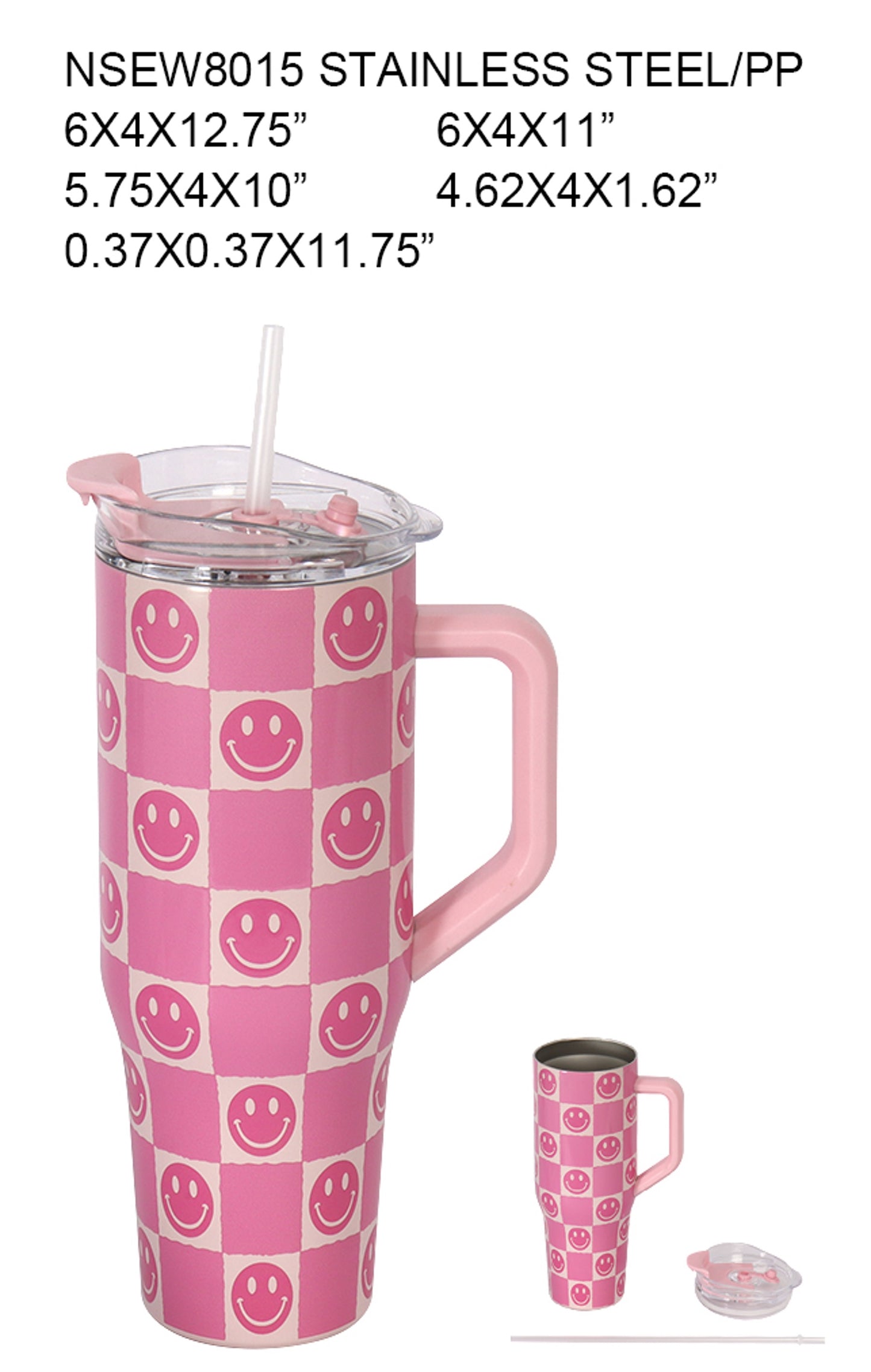 TUMBLER 40OZ / SMILEY