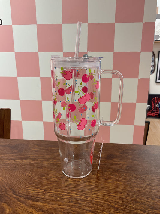 GLASS TUMBLER / 40 OZ