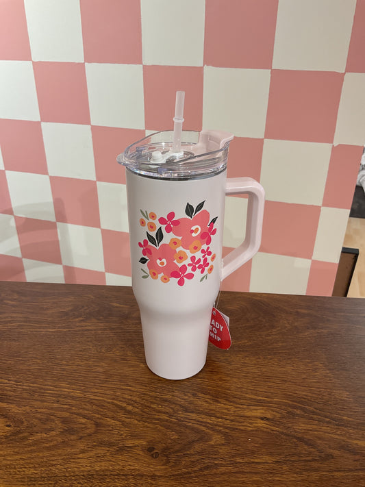 TUMBLER 40OZ / FLORAL