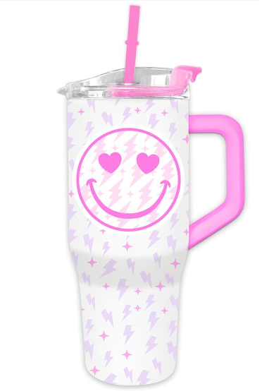 TUMBLER 40OZ / HEART LIGHTNING